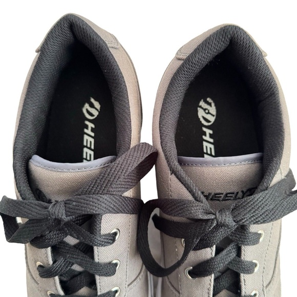 Heelys Men's Launch 20 Canvas Skating Sneakers Size 9 Gray Shoes HE100754 - Picture 9 of 12
